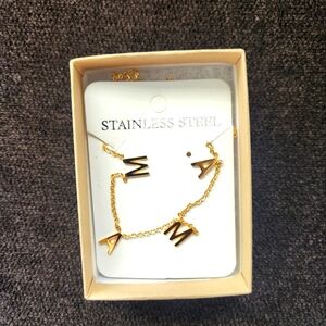 MAMA Stainless Steel Chain Necklace